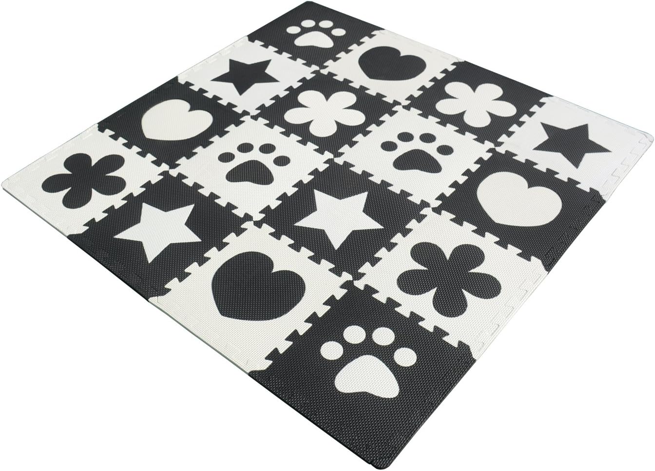 black and white activity mat
