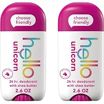 Amazon.com: hello Desodorante sin aluminio de unicornio para ...