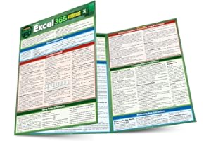 Microsoft Excel 365 Formulas: A Quickstudy Laminated Reference Guide