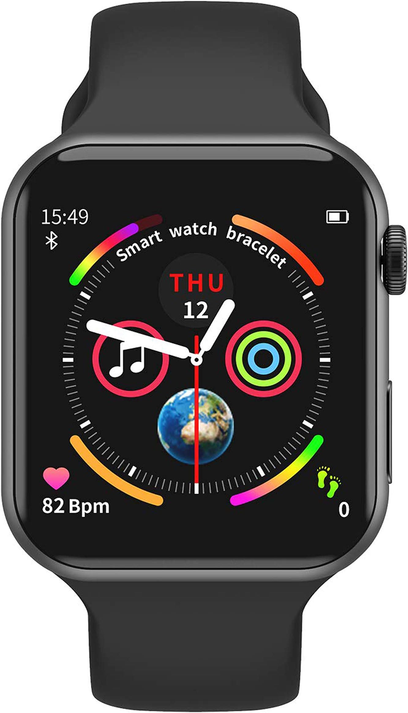 OPTA SB-179 Proserpina Bluetooth Fitness Watch with Full Touch Screen Display,All Day Heart Rate and Activity Tracking Smart Band for Android & iOS