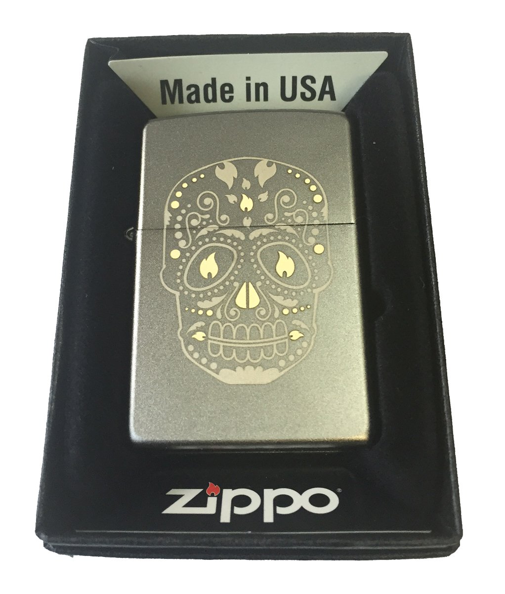 Zippo Custom Lighter Sugar Skull My Sugar Skulls
