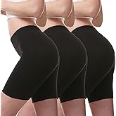 MELERIO Women's Slip Shorts, Comfortable Boyshorts Panties, Anti-chafing Spandex Shorts for Under Dress