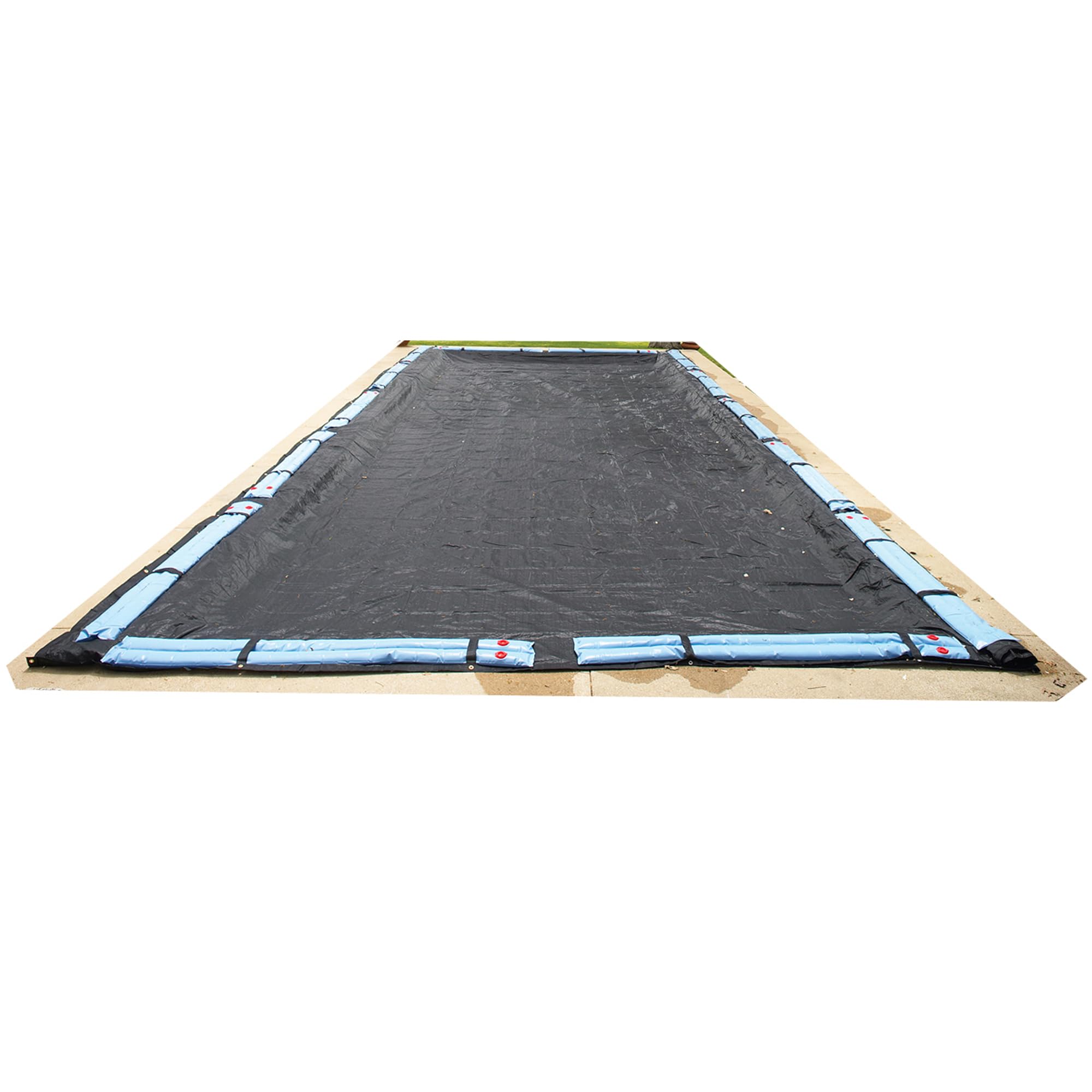Blue Wave 18-ft x 36-ft Rectangular Rugged Mesh In Ground Pool Winter Cover