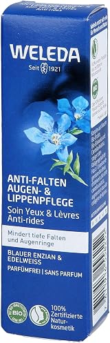 Weleda Contouring Eye Lip Cream Collagen Boost Blue Gentian Edelweiss Vegan 10ml view 4