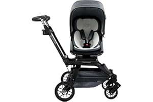 Orbit Baby G5 Stroller - Mélange Grey Fabric - Black Frame