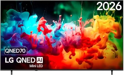 85QNED70B6A - Smart TV QNED MiniLED AI 85" 4K Sin Reflejos 94%, 2026