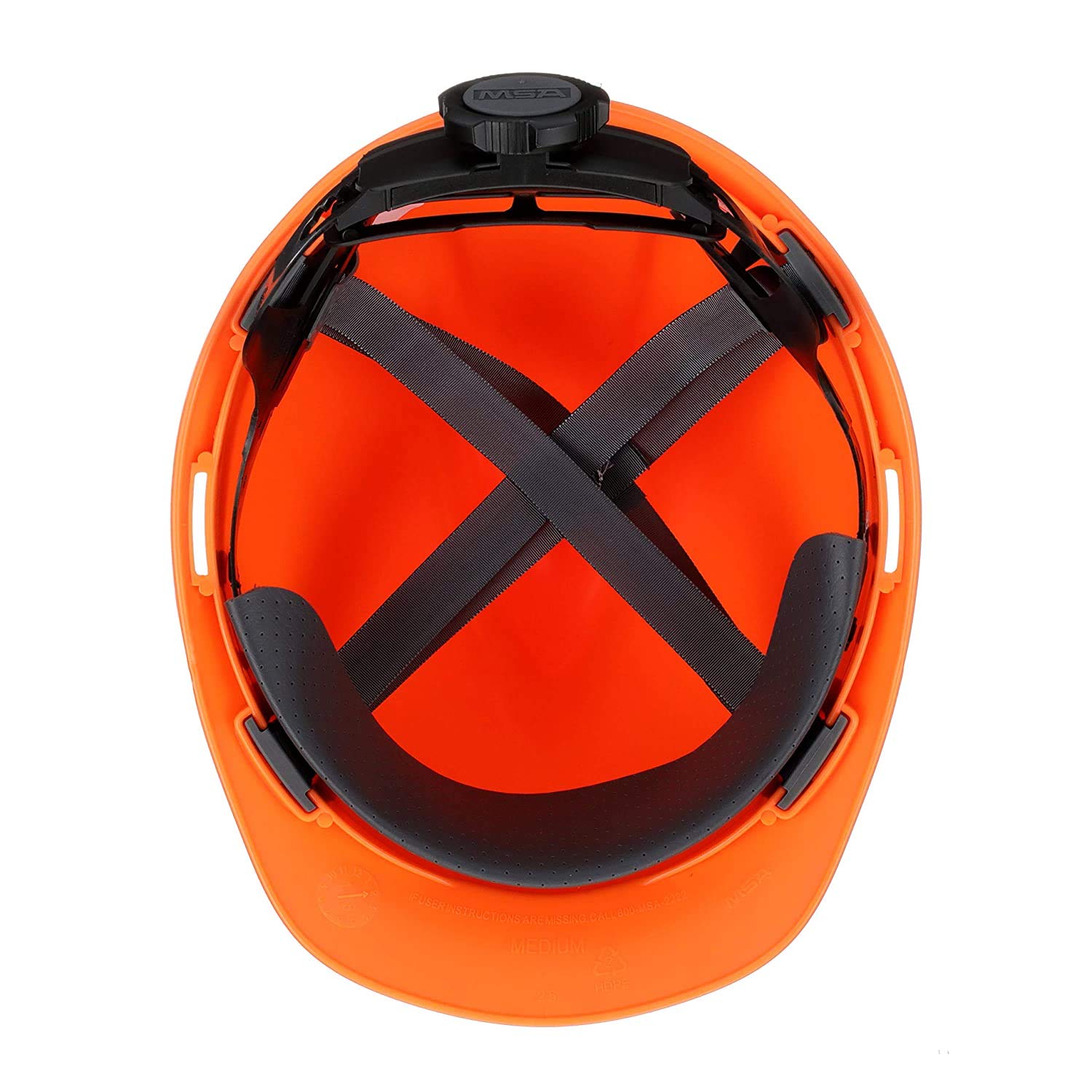Fas Guard Rope Mua 488146 V-Gard Cap Style Safety Hard Hat With Fas-Trac III Ratchet ...