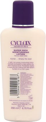 Cyclax Moistura Super Rich Moisturising Lotion 200ml Hydrating All Skin Types view 3