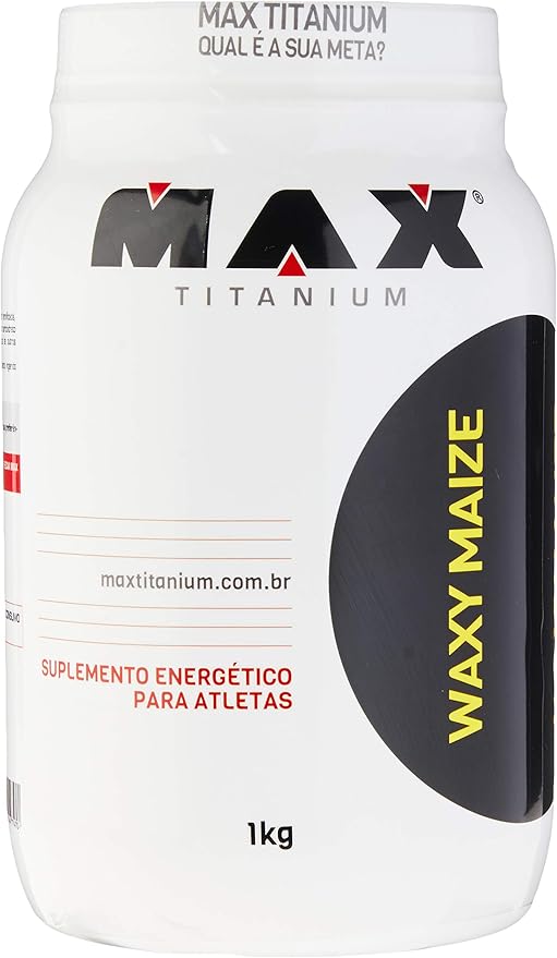 Waxy Maize, Max Titanium, Natural, 1000 g por Max Titanium