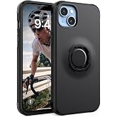 xsdtech Lock Protective Case for iPhone14 Plus,iPhone15 Plus Black