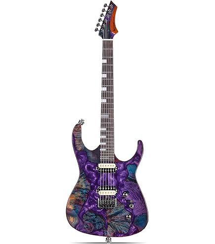 Amazon.com: Leo Jaymz Electric Guitar Monsoon Series,Reverse