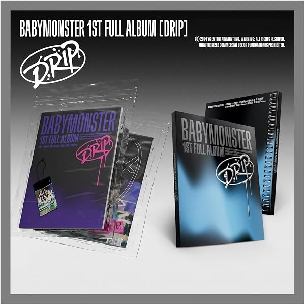 BABYMONSTER - 1st Full Album [DRIP] (YG Tag Album Ver. / AHYEON