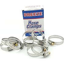 Breeze Power-Seal Clamps - 10 Pack, Size For 1-1/16" To 2" Diameter Hoses (27-51mm) - View #13