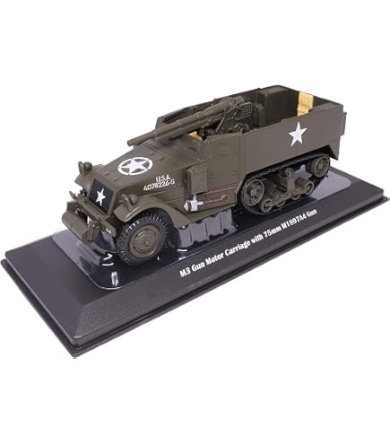 Motor City Classics - M3 Half-Track US Army, 1944, 1/43 - - Sběratelské modely tanků a letadel