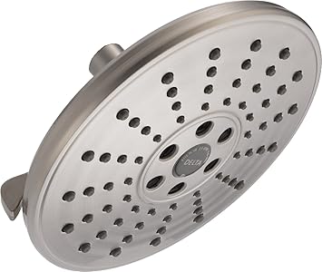 Delta Faucet 3 Spray Touch Clean H2okinetic Shower Head Stainless