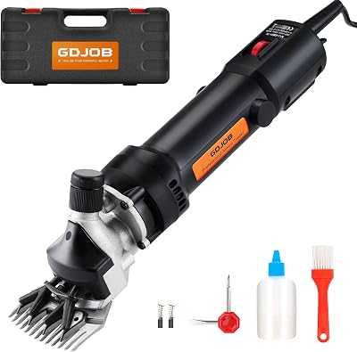 GDJOB Livestock Electric Clipper 690W Professional Sheep Shearing Clippers
