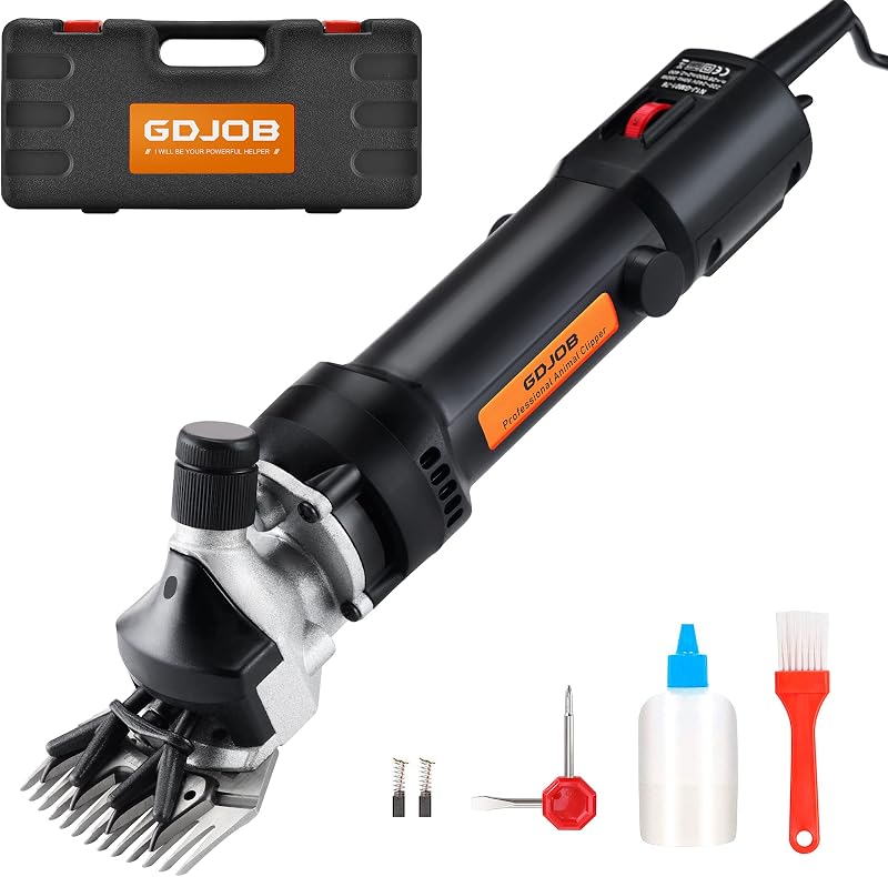 GDJOB Livestock Electric Clipper 690W Professional Sheep Shearing Clippers