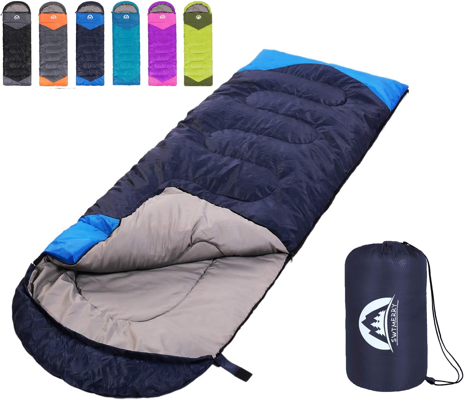 Sleeping Bag 4 Seasons (Summer, Spring, Fall, Winter) Warm & Cold