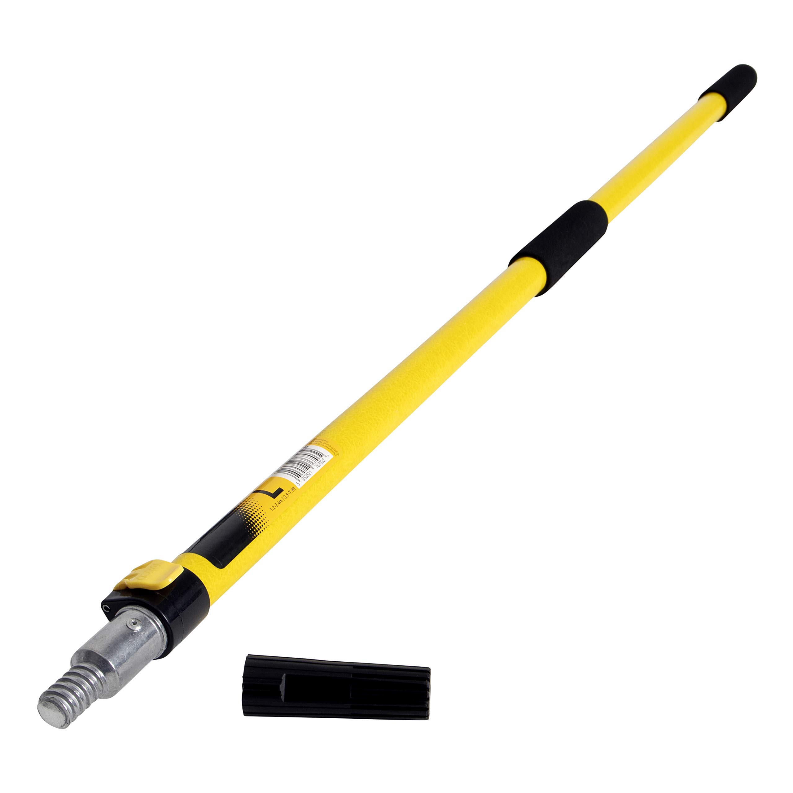 Coral 76703 Endurance Fibreglass Telescopic Extension Pole with Flip-Cam Lock 1.2-2.4M / 4-8FT