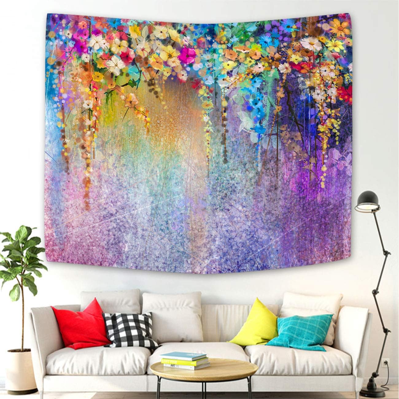 Abstract Tapestry,Oil Painting Tapestry Wall Hanging