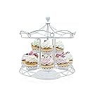 Godinger Carousel Cupcake White
