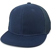 Trendy Apparel Shop Infant to Toddler Size Structured Flatbill Mesh Cap