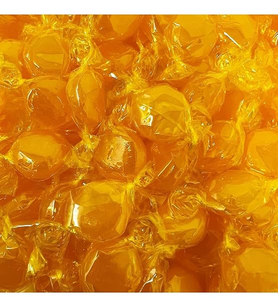 HARD CANDY (90 PIECES BUTTERSCOTCH) | BUTTERSCOTCH HARD CANDY -BUTTERSCOTCH DISCS BUTTONS BULK CANDY| INDIVIDUALLY WRAPPED HARD CANDY | PERFECT FOR SHARING AND GIFTING – HARD CANDY BUTTERSCOTCH