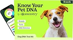 AncestryDNA Know Your Pet DNA: Dog DNA Breed Identification Test, Genetic Traits, DNA Matches, Dog DNA Test, Dog Breed DNA ki