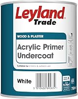 Leyland Trade Acrylic Primer Undercoat White 750ml