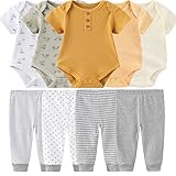 Baby Layette Set Baby Boys' 9-Piece Bodysuits Pants