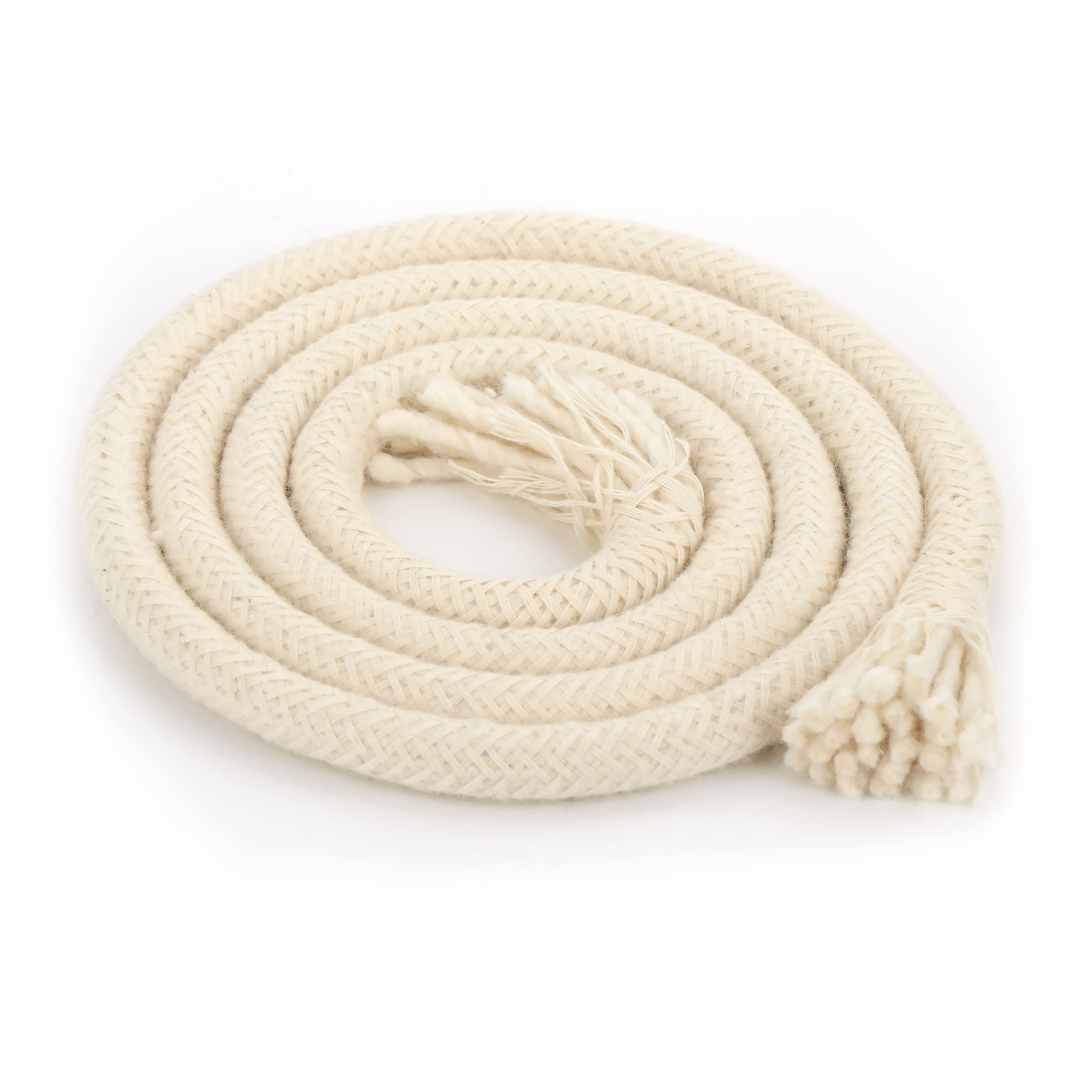 NKlaus 1286 5 m Torch Wick 10 mm Cotton Wick Garden Torch Bamboo Torch Replacement Wick Lamp Wick Round