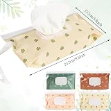 SANNIX Baby Wet Wipes Bag 4-Pack Portable EVA On-The-Go Bohemia view 2
