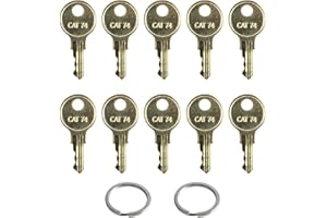 NIAHM Dispenser Key Cat 74 for Bobrick, Toilet Paper Towel Dispenser Fits for Janitor 33043 Toilet Paper Towel Dispenser - 10 Pcs