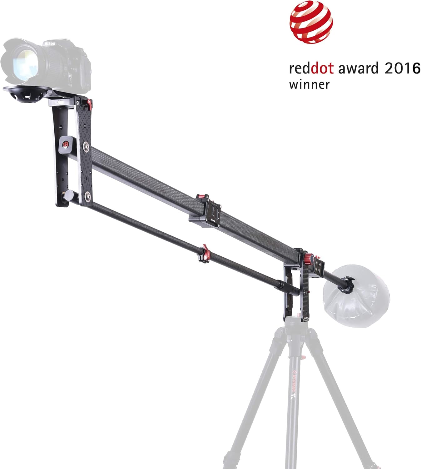 IFOOTAGE 85 inches Carbon Fiber Camera Mini Jib Crane M1