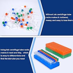 3 pcs microcentrifuge Tube Rack lab centrifuge Tube