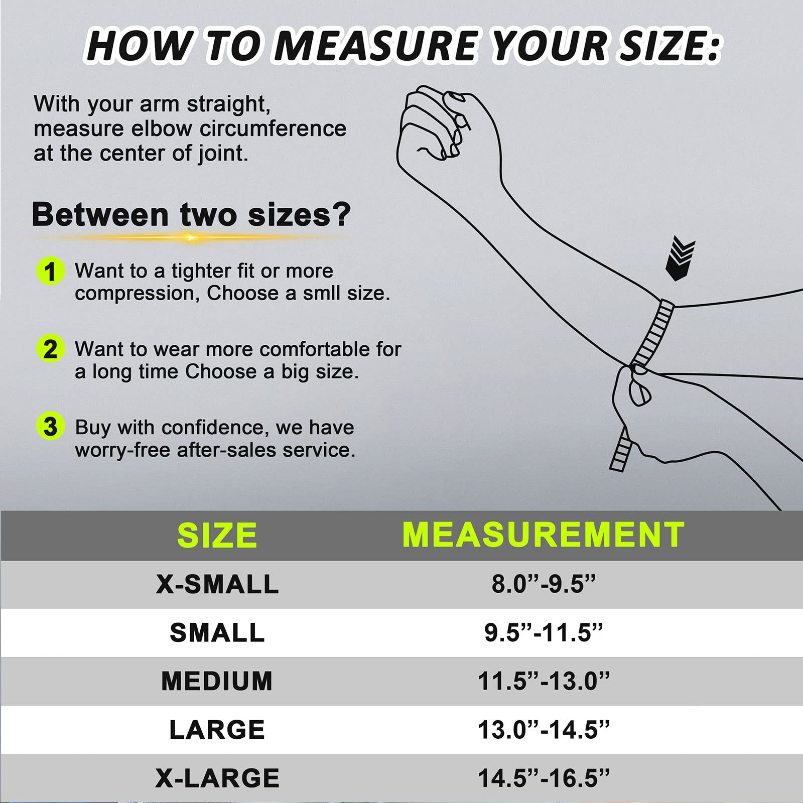 Copper Elbow Brace Compression Sleeves for Pain Relief Men Women, Arm Support Forearm Pads Braces for Tendonitis,Tennis, Golfers, Arthritis, Weight lifting