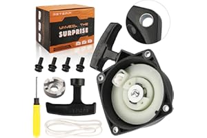 Retepif Recoil Starter Pull Start with Starter Claw for Husqvarna 350BF 350BT 150BT 150BF Backpack Blower A051001520 502843101 Redmax 502843101 Echo 6820675010 Shindaiwa 68206-75010 A051001520