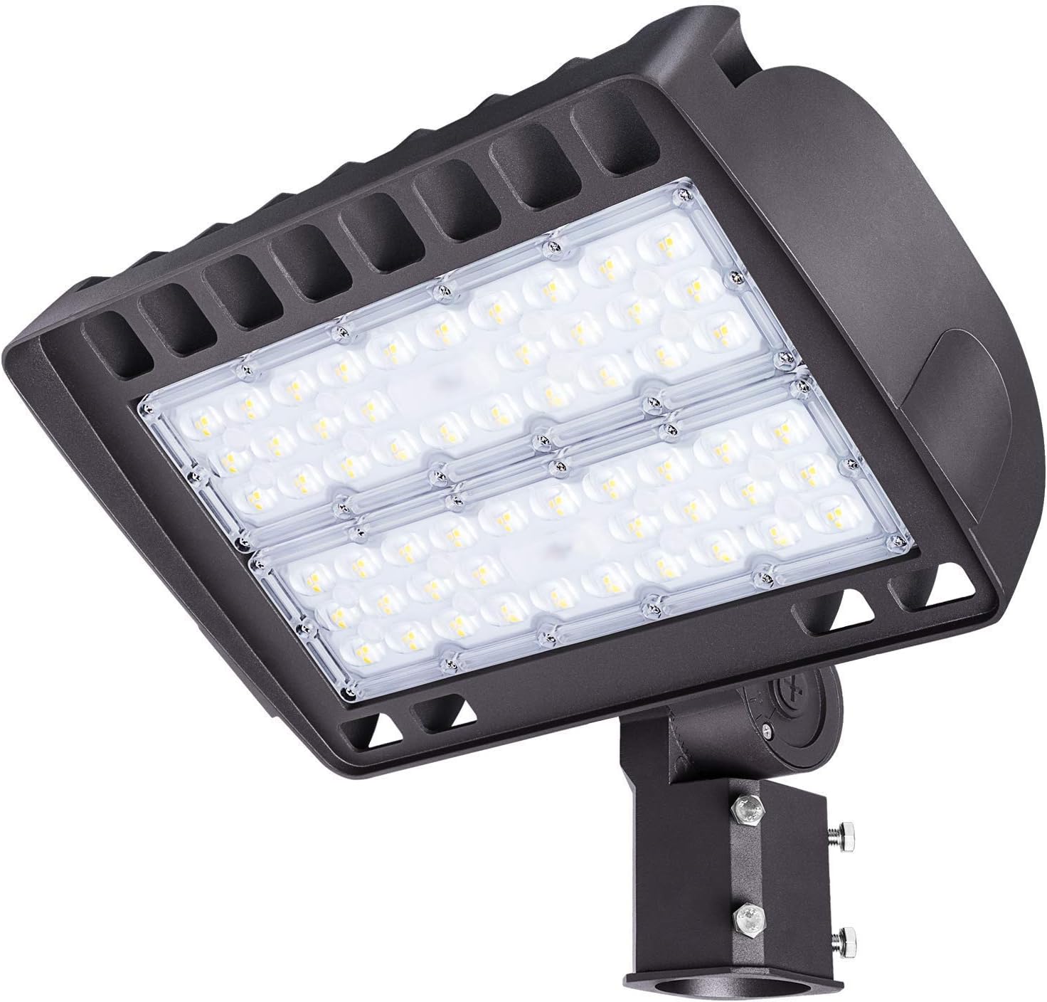 FaithSail 150W LED Parking Lot Lighting Outdoor Shoebox Pole Lights