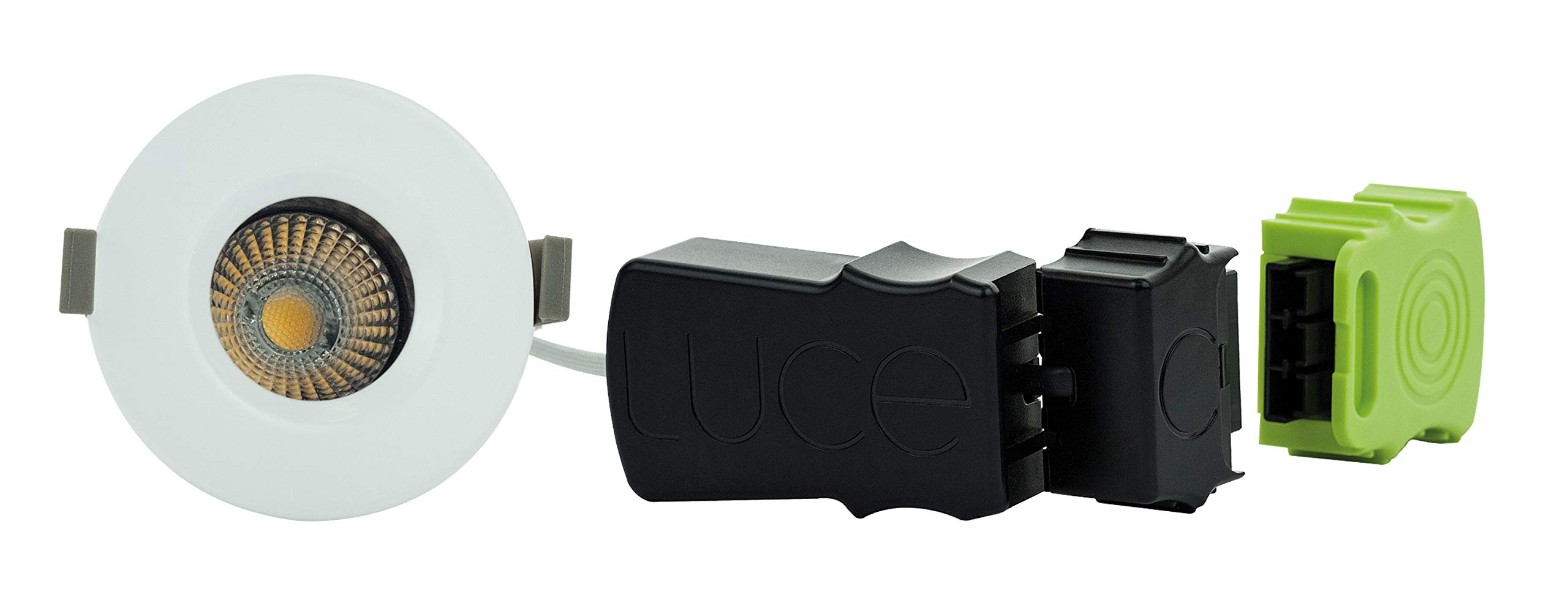 Luceco Regressed LED Dimmable Downlight, 7 Watts, 4000K Colour Temperature — image 1