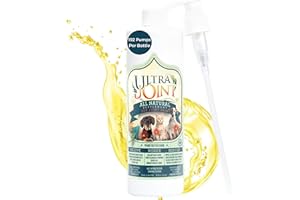 ULTRA OIL SKIN & COAT SUPPLEMENT Ultra Joint - Liquid Joint Support Supplement for Dogs with Glucosamine & Chondroitin - Pain Relief from Arthritis & Inflammation (16 oz)