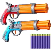 Dart Zone Nitroshot Buccaneer X2 Dart Blasters, 2-Pack, 12 Darts