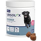 URSOLYX Soft Chews for Dogs, Large Breed, Muscle Support, 60 Count | Ursolic acid supplement to rebuild muscle strength &amp; mobility in senior, active or recovering dogs, 2 Month Supply