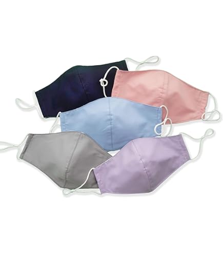 EBAT 50 Máscaras Faciales De Seguridad Desechables De 3 Capas De Tela No Tejida Para Salud Personal Transpirables Y Comodas