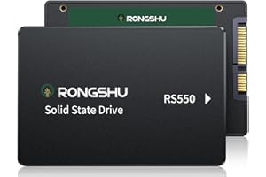 RONGSHU 1TB SATA SSD 2.5'' Internal Solid State Drive, SATA III 6 Gb/s Read Speed Up to 550 MB/s 3D NAND TLC SSD, Upgrade Lap