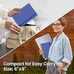 Lined Spiral Journal Notebook for Women & Men, 140