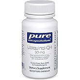 Pure Encapsulations Ubiquinol-QH 50 mg | Active Form of CoQ10 to Support Immune Health, Cellular Energy, and Cardiovascular Health* | 60 Softgel Capsules