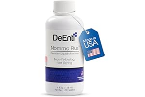 DeEnti Nomma Plus Professional Liquid Monomer, EMA Nail Liquid for Acrylic Powder, Non-Yellowing Monomer, 4oz Bottle, Professional Salon Quality Manicure and Pedicure Supplies