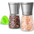 Electric Salt & Pepper Grinder Set - Battery Operated, Adjustable Coarseness, LED Light, Large Capacity - 2 Pack - View #7