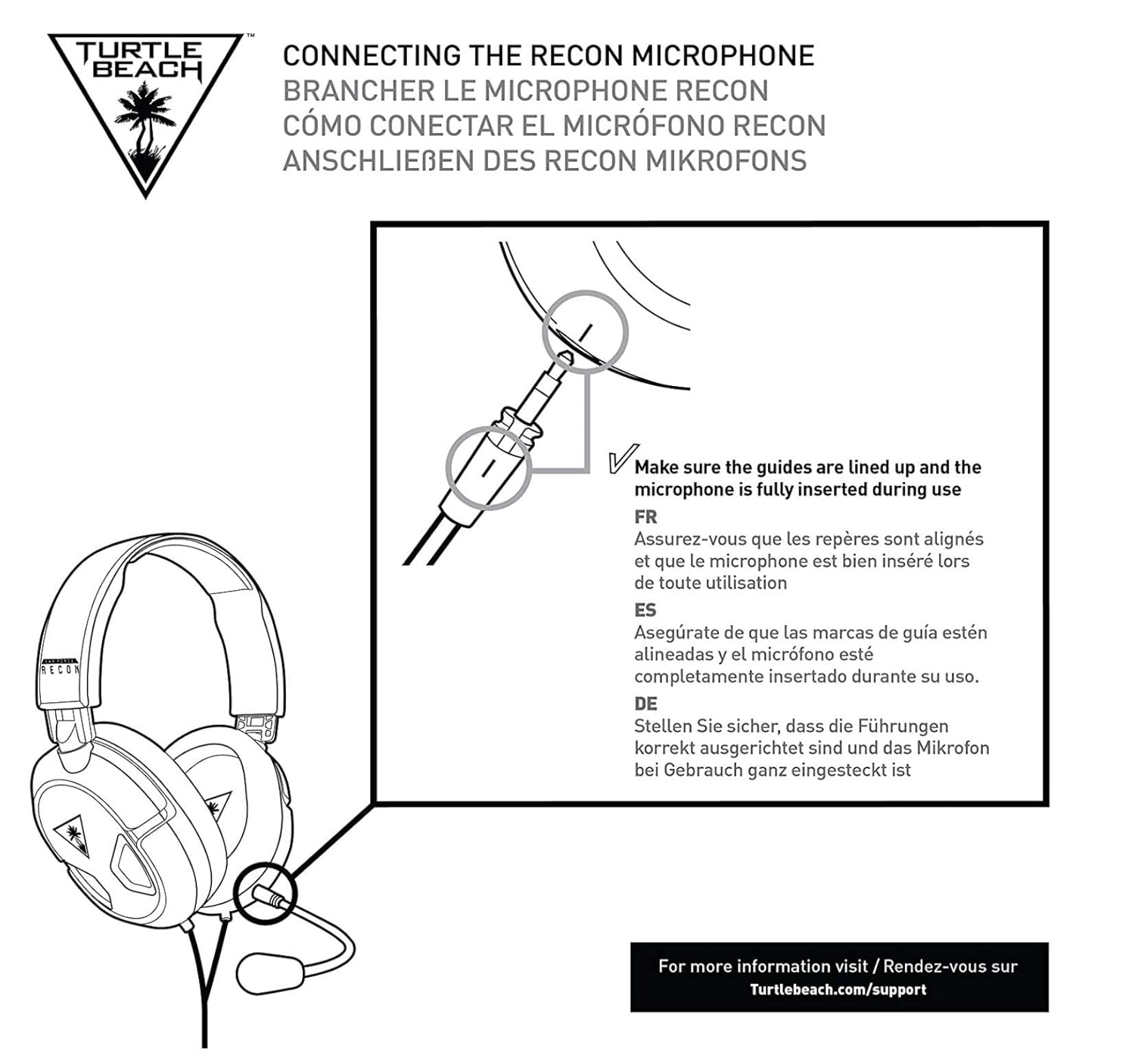 Turtle Beach - Ear Force Recon 50X Stereo Gaming Headset - Xbox One (compatible w/ Xbox One controller w/ 3.5mm Headset Jack) and PS4: Video Games