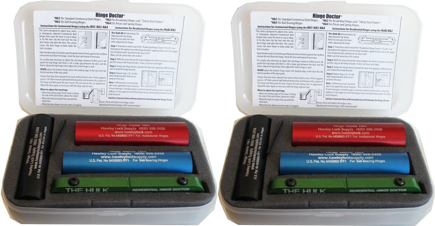 The Hinge Doctor Full Set HA1234 (2 Pack)